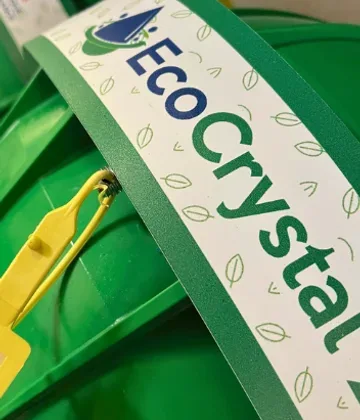 Sphères EcoCrystal consignées, reconditionnées à l'atelier